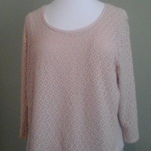 Chico's Dusty Pick Top, XL